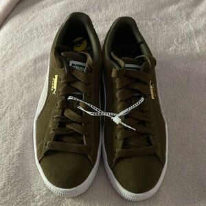 Puma Forest Green Puma Shoes